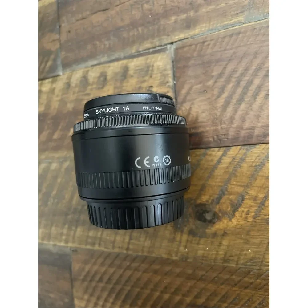 Canon EF 50mm f1.8 II Lens With Promaster 52mm Skylight 1A Philippines